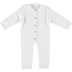 Klein Baby Jumpsuit Natural White