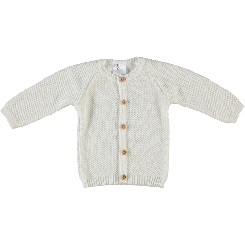 Klein Baby Cardigan Natural White