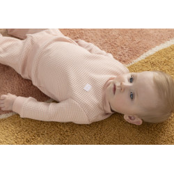 Feetje Pyjama wafel Old Pink