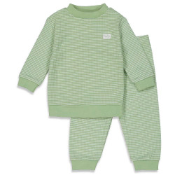 Feetje Pyjama - Green melange
