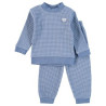feetje pyjama wafel blue melange 3056101