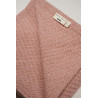 Petite Maison baby knitted blanket 90cmx90cm Old Pink