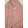 Petite Maison baby knitted blanket 90cmx90cm Old Pink