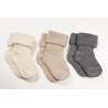 Petite Maison baby boy 3-pack terry socks Light Grey