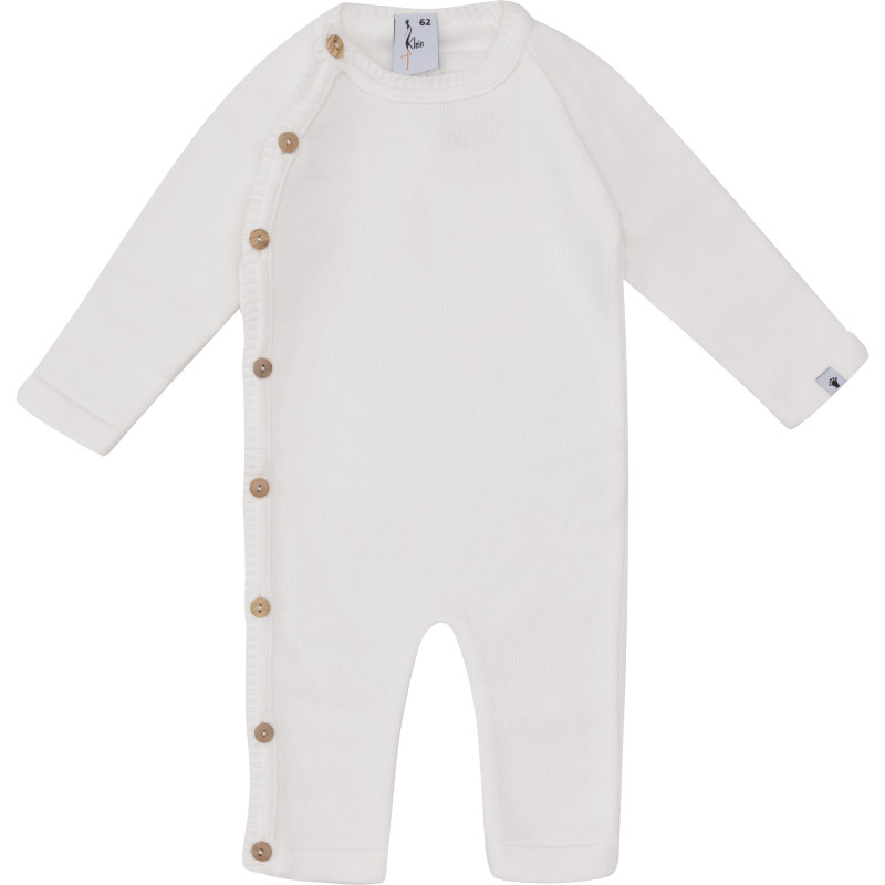 Klein Baby Jumpsuit Natural White