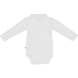 Klein Baby Polobody Rib Natural White