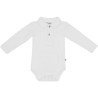 Klein Baby Polobody Rib Natural White