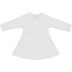 Klein Baby Dress Rib Natural White