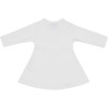 Klein Baby Dress Rib Natural White