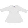 Klein Baby Dress Rib Natural White