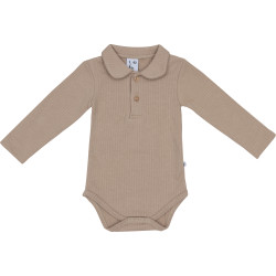 Klein Baby Polobody Rib Filipe Beige