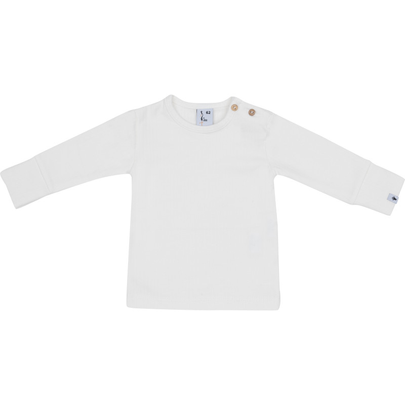 Klein Baby Shirt Rib Natural White