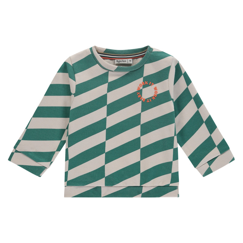 Babyface baby boys sweat shirt green