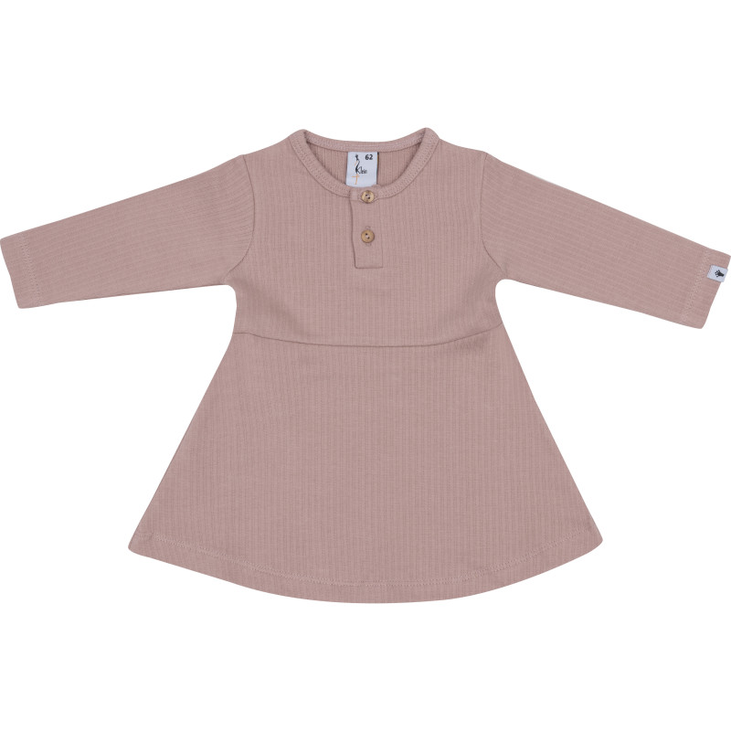 Klein Baby Dress Rib Fawn