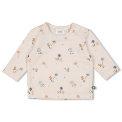 Feetje Longsleeve AOP - Howdy Offwhite