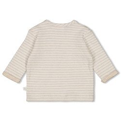 Feetje Longsleeve streep - Dear Autumn Offwhite