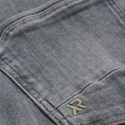 Rellix 2815 Loose Wide Fit Jeans Used Grey Denim