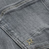 Rellix 2815 Loose Wide Fit Jeans Used Grey Denim