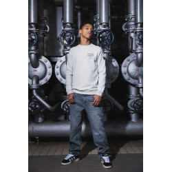 Rellix Sweater Rellix Backprint Fresh Grey Melange