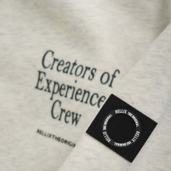 Rellix Sweater Rellix Backprint Fresh Grey Melange