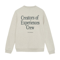 Rellix Sweater Rellix Backprint Fresh Grey Melange