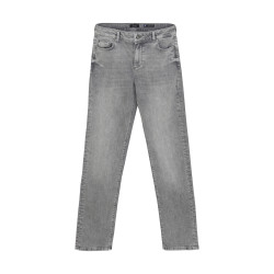 Rellix 2615 Straight Wide Fit Jeans Used Grey Denim