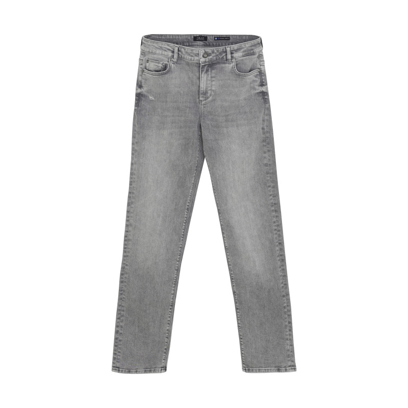 Rellix 2615 Straight Wide Fit Jeans Used Grey Denim