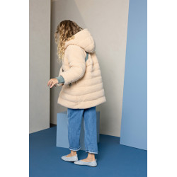 NoNo Betty Reversible Hooded Mid Long Jacket+ Bag Loden Frost Green
