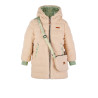 NoNo Betty Reversible Hooded Mid Long Jacket+ Bag Loden Frost Green