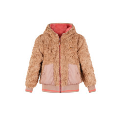 NoNo Bomby Reversible Hooded Bomber Jacket Blushy Cheeks