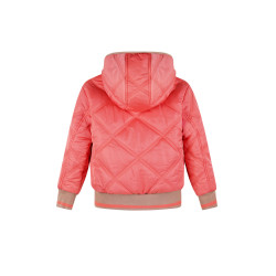 NoNo Bomby Reversible Hooded Bomber Jacket Blushy Cheeks