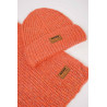 NoNo Raya Melange Knitted Scarf+ Hat set Blushy Cheeks