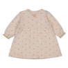 Feetje Jurk rib AOP - Morning Sun Taupe melange