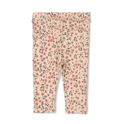 Feetje Legging rib AOP - Woodland Bloom Offwhite