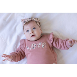 Feetje Sweater - Woodland Bloom Mauve