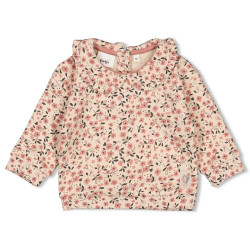 Feetje Sweater AOP - Woodland Bloom Offwhite