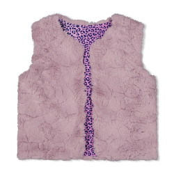 Jubel Omkeerbaar teddy gilet - Wild Soul l.Lila