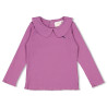 Jubel Longsleeve rib - Wild Soul Violet