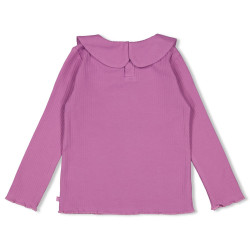 Jubel Longsleeve rib - Wild Soul Violet