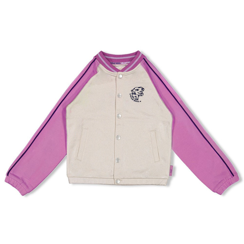 Jubel Bomberjack - Wild Soul Zilver