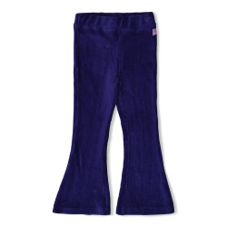 Jubel Flared broek velours rib - Wild Soul Indigo