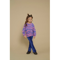 Jubel Flared broek velours rib - Wild Soul Indigo