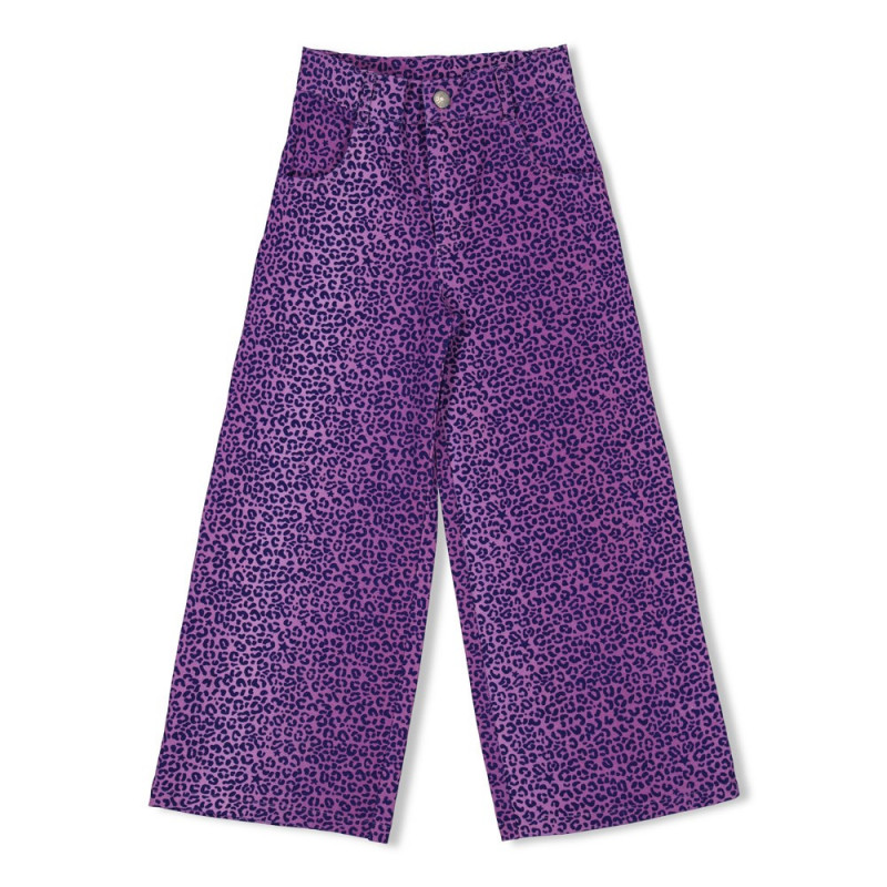 Jubel Flared broek AOP - Wild Soul l.Lila