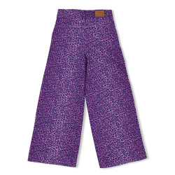 Jubel Flared broek AOP - Wild Soul l.Lila