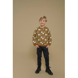 Sturdy Sweater AOP - Couch Club Olijf