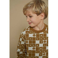 Sturdy Sweater AOP - Couch Club Olijf