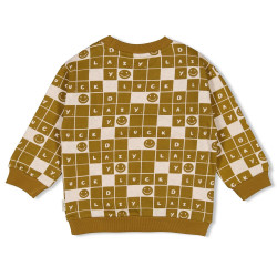 Sturdy Sweater AOP - Couch Club Olijf