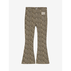 Daily 7 Animal Flared Pants Latte Sand