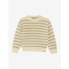 Daily 7 Knitted Sweater Stripe Sand