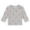 A Tiny Story baby t-shirt long sleeve Light Grey Melange
